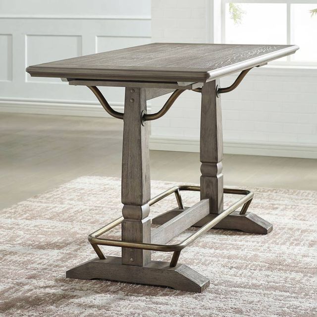 Steve Silver Co. Ryan Gathering Table and Four Counter Stools-2