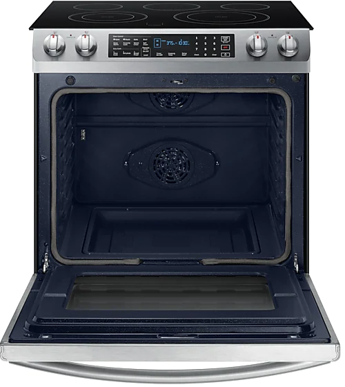 Samsung 5.8 cu.ft. Black Stainless Steel Slide In Electric Oven 2