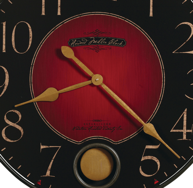 Howard Miller® Harmon Two Tone Iron Wall Clock 1
