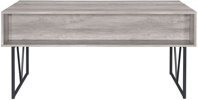 Coaster® Analiese Grey Driftwood Desk 3