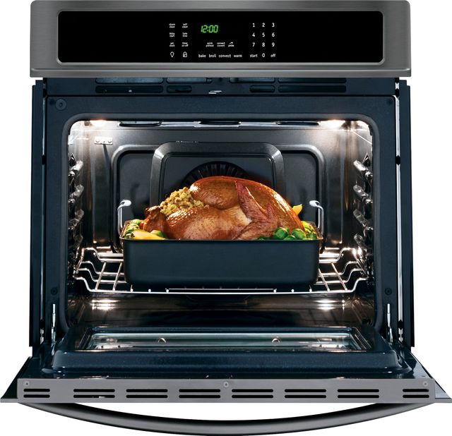 Frigidaire Gallery® 30" Black Stainless Steel Electric Single Oven Built In 2