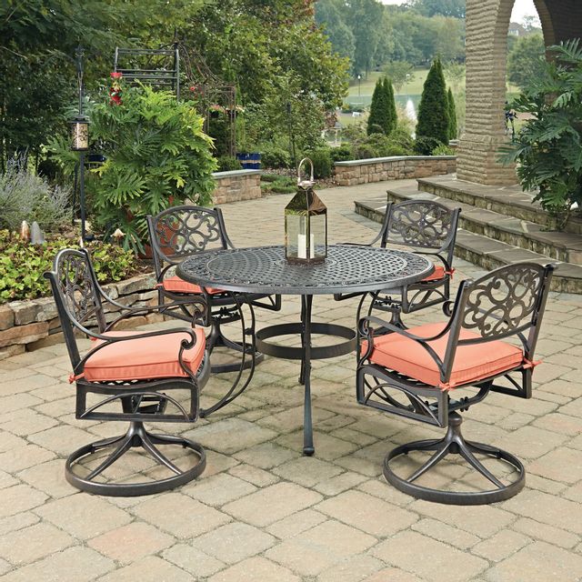 homestyles® Sanibel 5-Piece Bronze Outdoor Dining Set-1