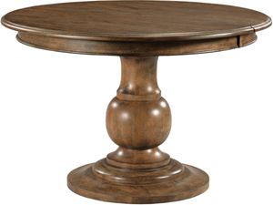 Kincaid® Ansley Whitson Cinnamon Round Pedestal Dining Table
