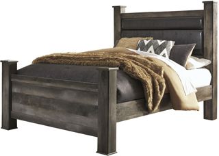 Signature Design by Ashley® Wynnlow Gray Queen Poster Bed