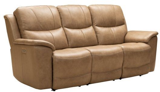 BarcaLounger® Kaden Elliott Taupe Reclining Sofa-0