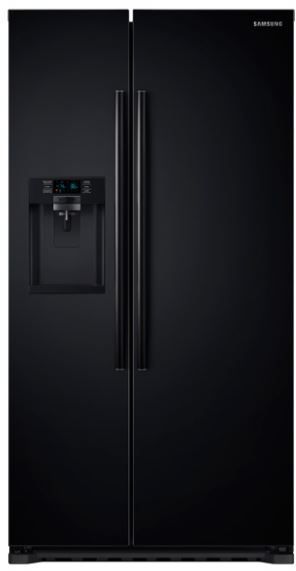 Samsung 22 Cu. Ft. Side-By-Side Refrigerator-Black