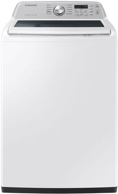 Samsung® 3500 Series 5.3 Cu. Ft. White Glass Top Load Washer