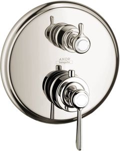 AXOR Montreux Polished Nickel Thermostatic Trim with Volume Control