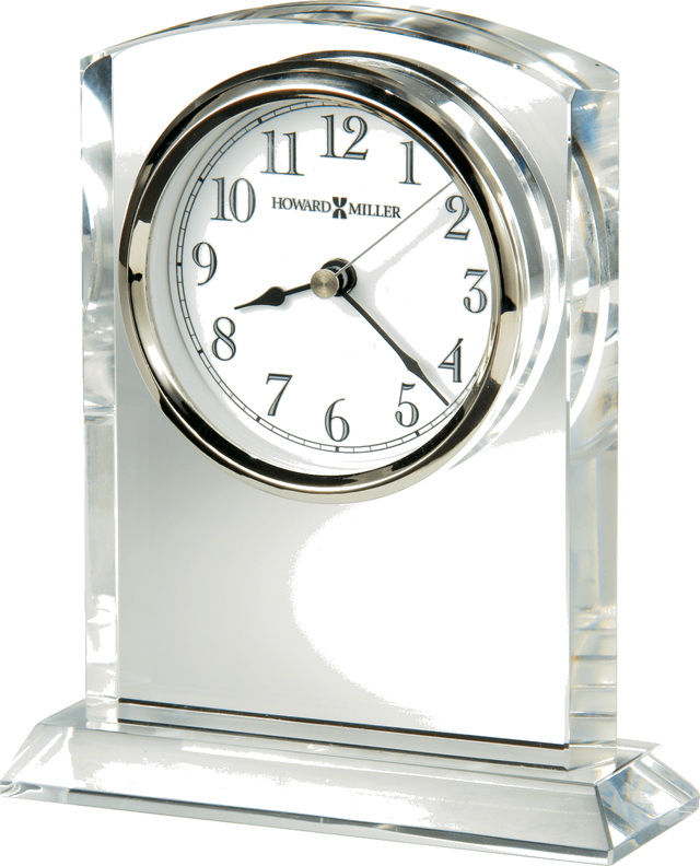 Howard Miller® Flair Crystal Tabletop Clock