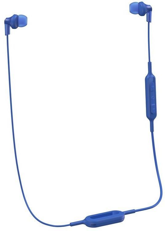 Panasonic® Ergofit Blue Wireless In-Ear Headphones 0