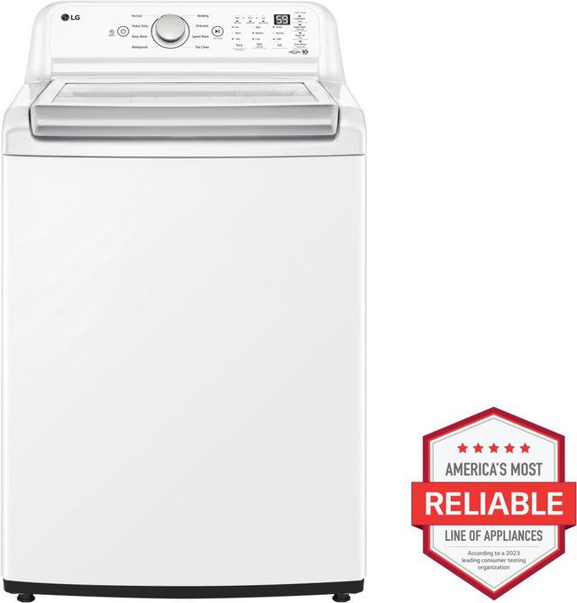 LG 4.8 Cu. Ft. White Top Load Washer-1