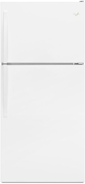 Whirlpool® 18.2 Cu. Ft. White Top Freezer Refrigerator