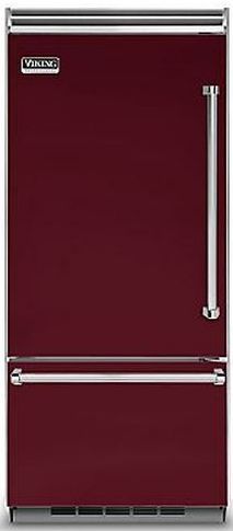Viking® Professional 5 Series 20.4 Cu. Ft. Built-In Bottom Freezer Refrigerator-Burgundy-0