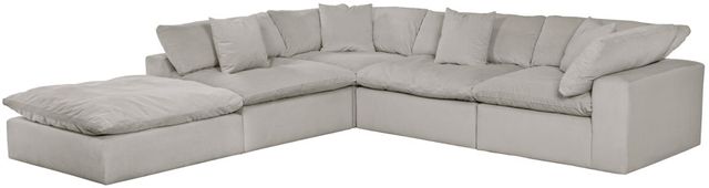 Jackson Furniture Posh Dove 4-Piece Sectional Sofa Set