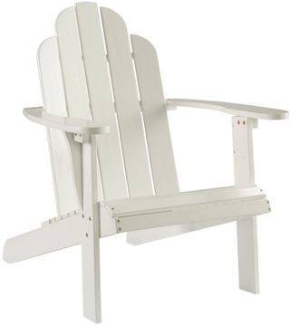 Linon Adirondack White Chair