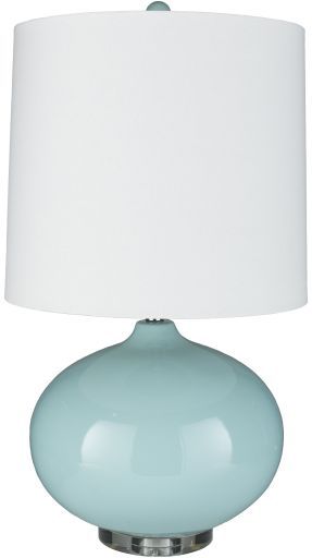 Surya Colt Pale Blue Table Lamp-0