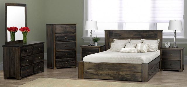 Vokes Furniture Classic King Panel Bed 1