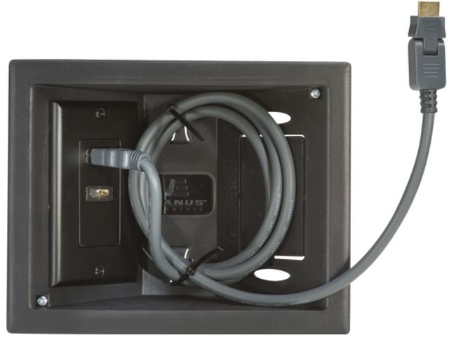 Sanus® Elements™ Black In-Wall Low Voltage Box 5