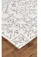 Feizy Belfort Ivory-Charcoal 9' x 12' Rug-2