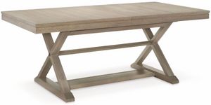 Legacy Classic High Line by Rachael Ray Greige Trestle Table
