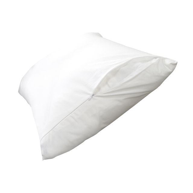 Protect-A-Bed® Therm-A-Sleep White Cool Waterproof Queen Pillow Protector 4