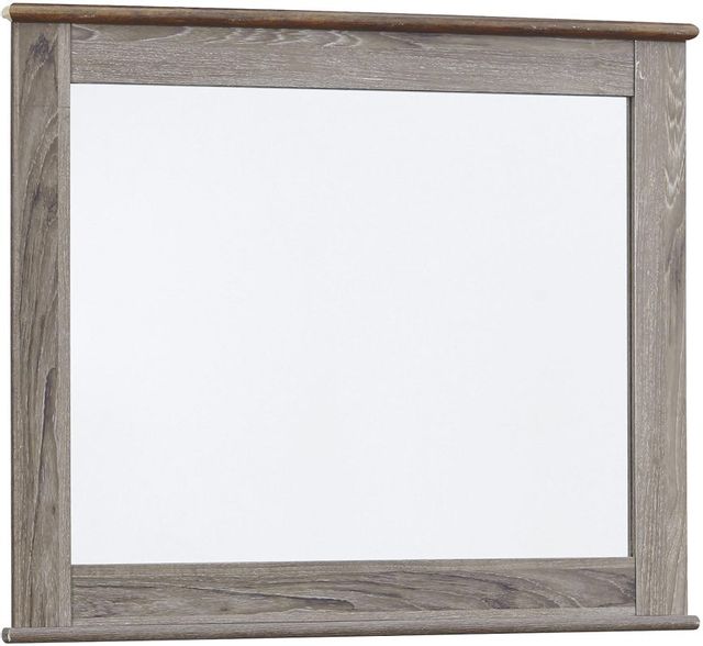 Miroir de chambre à coucher Zelen, gris chaud vintage, Signature Design by Ashley® 1