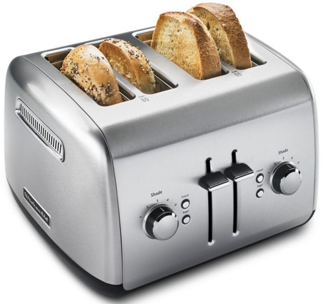 KitchenAid® 4 Slice Brushed Stainless Steel Toaster 8