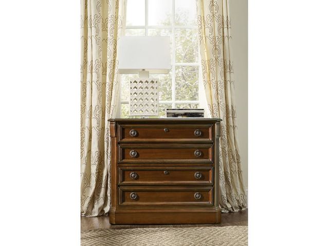 Hooker® Furniture Brookhaven Brown Lateral File-1