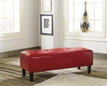 Signature Design by Ashley® Sinko Scarlet Oversized Accent Ottoman