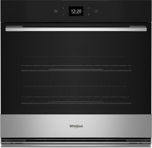 Whirlpool® 30" Fingerprint Resistant Stainless Steel Single Electric Wall Oven