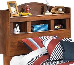 Signature Design by Ashley® Barchan Medium Brown Youth Twin Bookcase Headboard
