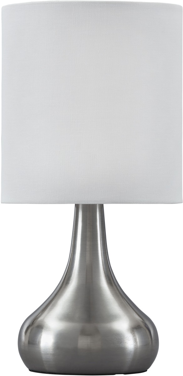 silver droplet table lamp