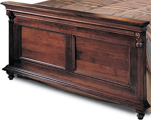 Durham Furniture Savile Row Victorian Mahogany King Panel Bed 2