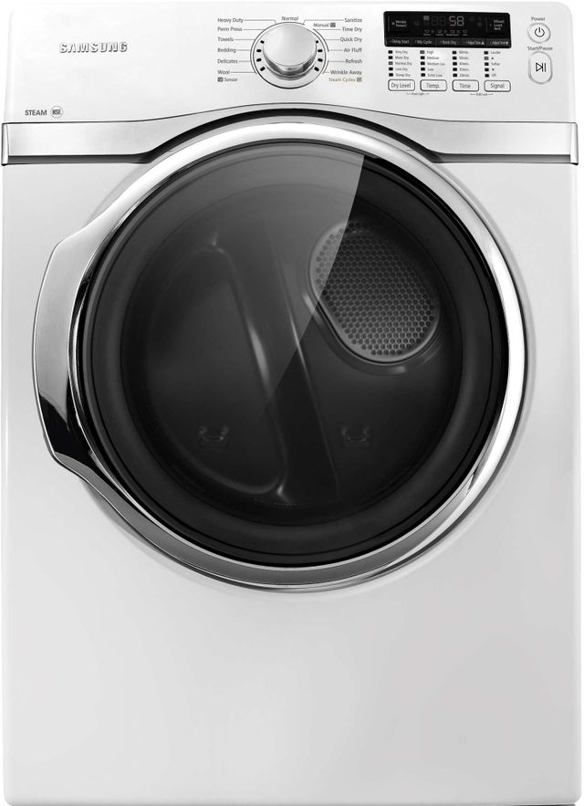 Samsung 7.4 Cu. Ft. White Electric Dryer
