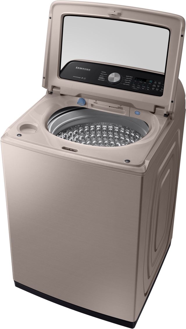 Samsung 5.0 Cu. Ft. Champagne Top Load Washer 4