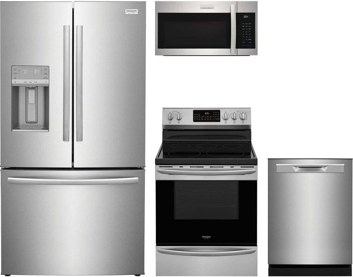 Frigidaire Gallery 4 Piece Stainless Steel Kitchen Package SND   282e0f27 90f3 4c05 A254 E0de19b06f92 