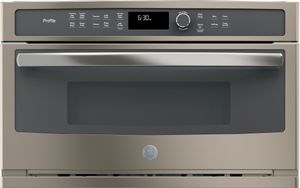GE Profile™ 1.7 Cu. Ft. Slate Built In Microwave/Convection