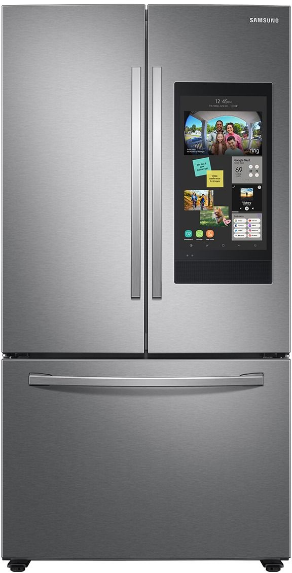 Samsung 27.7 Cu. Ft. Fingerprint Resistant Stainless Steel French Door Refrigerator-0