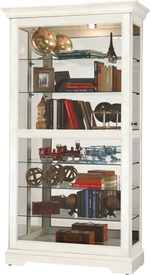 Howard Miller® Tyler IV Aged Linen Curio Cabinet