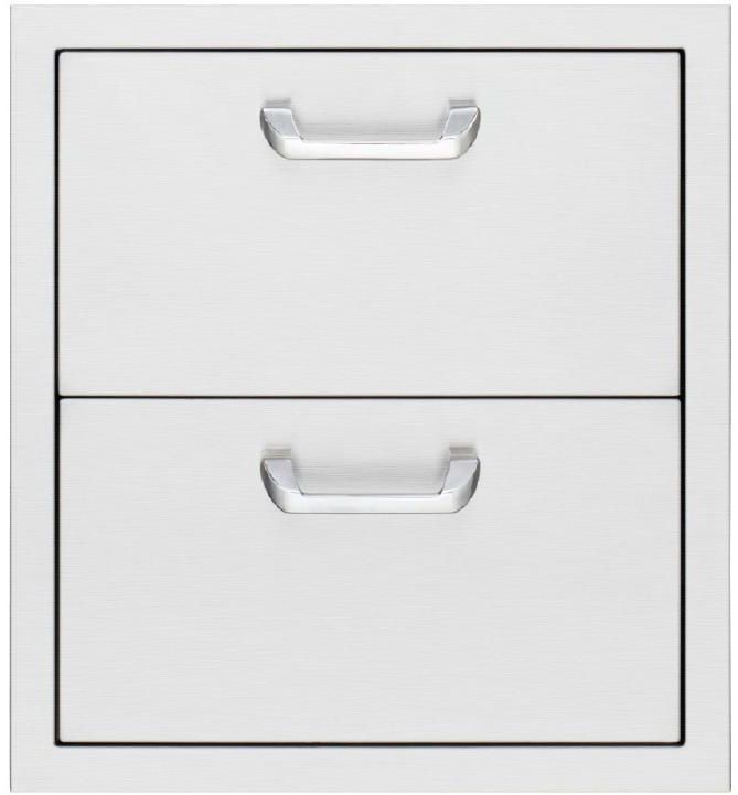 Lynx® Sedona19" Double Drawers-Stainless Steel