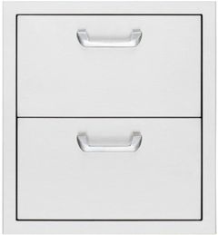 Lynx® Sedona 19" Stainless Steel Double Drawers