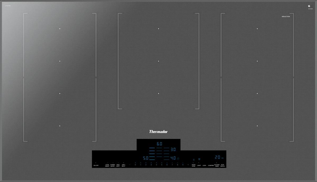 Thermador® Liberty® 36" Silver Mirror Induction Cooktop