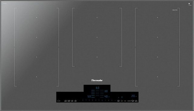 Thermador® Liberty® 36" Silver Mirror Induction Cooktop-0