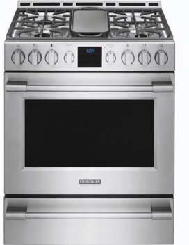 Frigidaire Professional® 30" Stainless Steel Pro Style Natural Gas Range-1