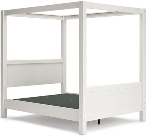 Signature Design by Ashley® Aprilyn White Queen Canopy Bed-1