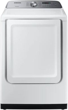 Samsung 7.4 Cu. Ft. White Front Load Electric Dryer-DVE50R5200W
