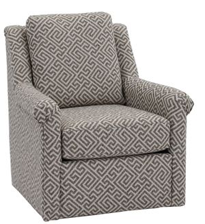 England Furniture Becca Pewter Swivel Chair