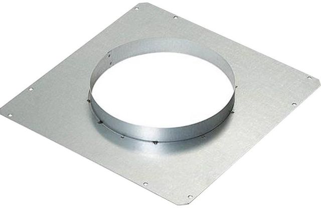 Zephyr 8” Stainless Look Round Front Panel Rough-In Plate