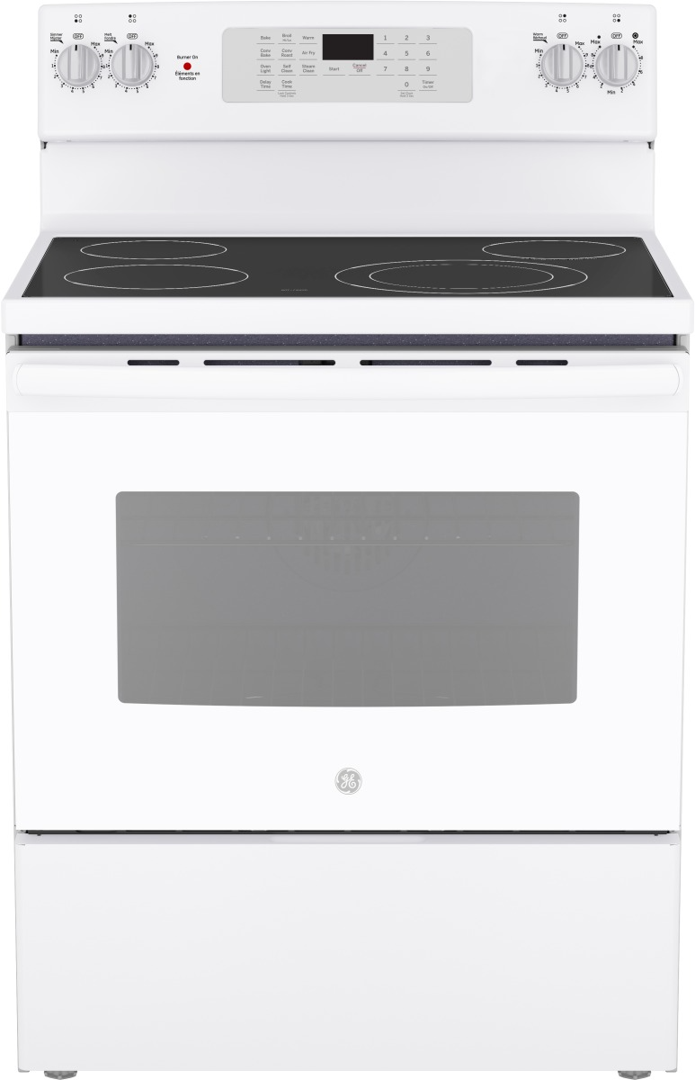 Ge white online stove