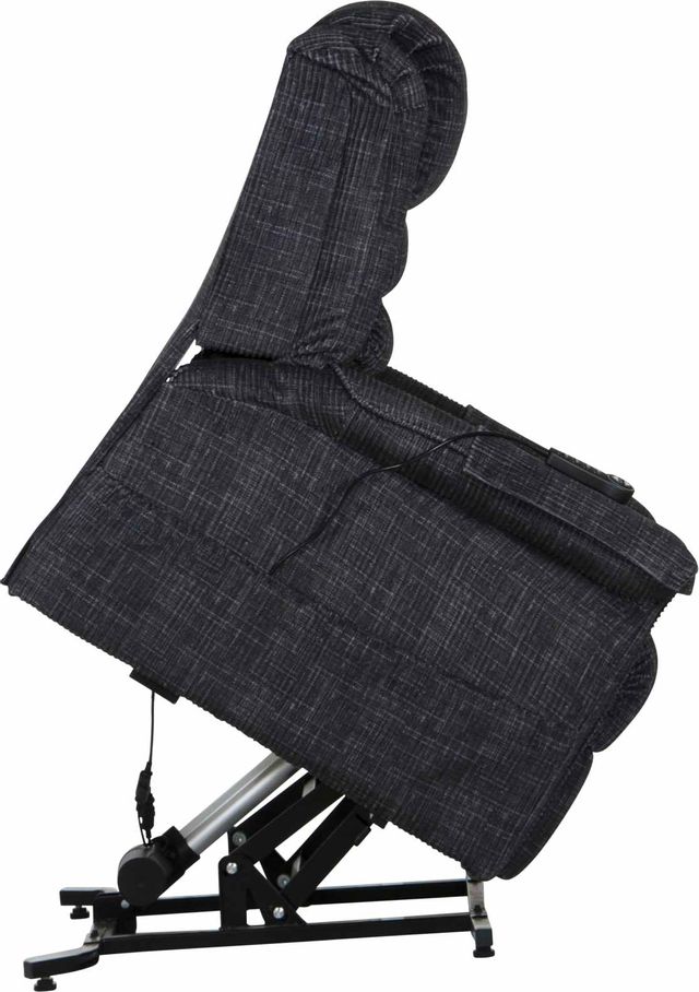 Catnapper® Soother Smoke Power Lift Full Lay-Out Chaise Recliner with Heat & Massage 6